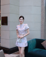 Load image into Gallery viewer, [梅开五福]  独家定制 Blossom Blessings Cheongsam Skirt 短裙 (SKIRT Only)
