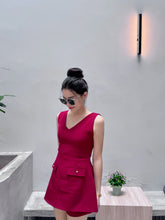 Load image into Gallery viewer, [红白雅致] 独家定制 Red White Grace JUMPSUIT 连体裤
